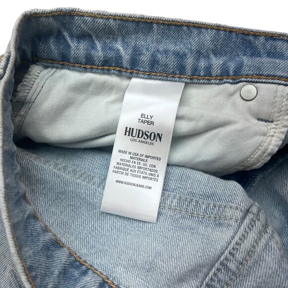 Hudson Women’s Jeans Sz 32 Elly Extra High Waist Tapered Crop - Picture 5 of 8